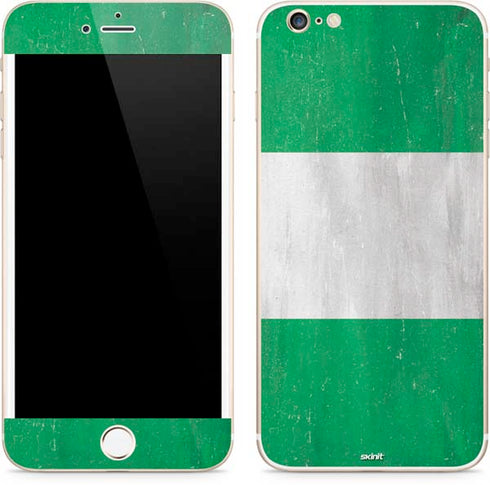 Nigeria Flag Distressed iPhone 6/6s Plus Skin