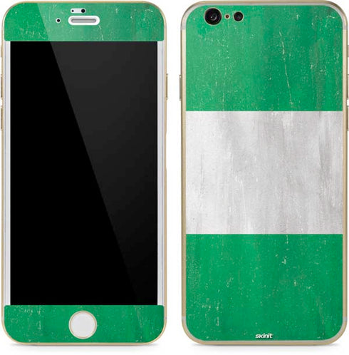 Nigeria Flag Distressed iPhone 6/6s Skin