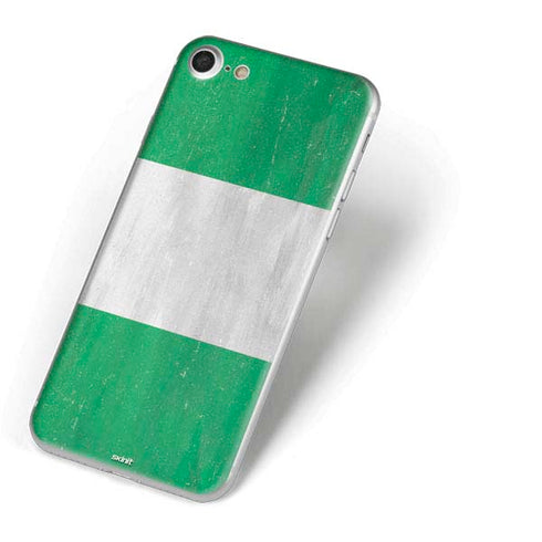 Nigeria Flag Distressed iPhone 7 Skin