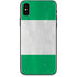 Nigeria Flag Distressed iPhone X Skin