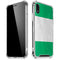 Nigeria Flag Distressed iPhone XR Clear Case