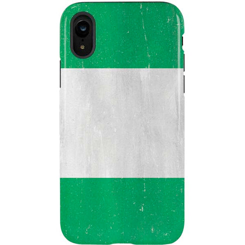 Nigeria Flag Distressed iPhone XR Pro Case