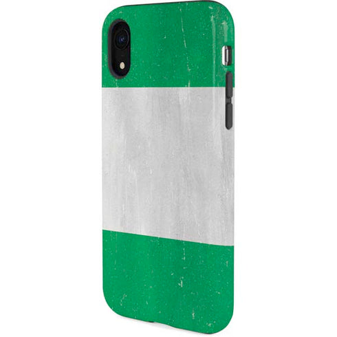 Nigeria Flag Distressed iPhone XR Pro Case