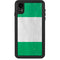 Nigeria Flag Distressed iPhone XR Waterproof Case