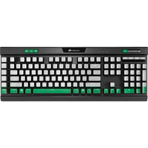 Nigeria Flag Distressed K95 RGB PLATINUM Mechanical Gaming Keyboard Skin