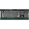 Nigeria Flag Distressed K95 RGB PLATINUM Mechanical Gaming Keyboard Skin