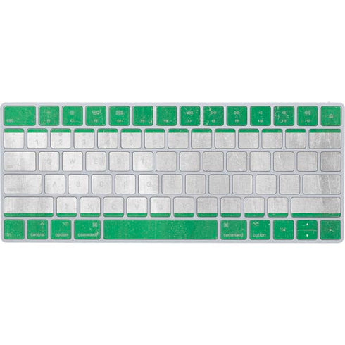 Nigeria Flag Distressed Magic Keyboard Skin