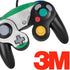 Nigeria Flag Distressed Nintendo GameCube Controller Skin