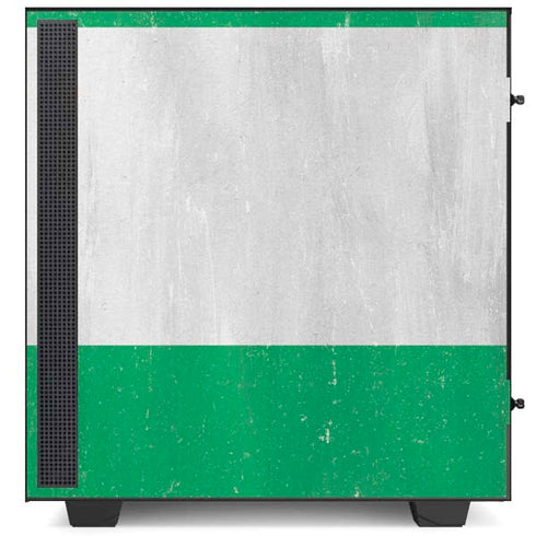 Nigeria Flag Distressed NZXT H510 Compact ATX Mid-Tower Case Skin