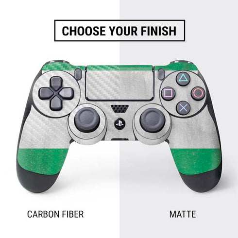 Nigeria Flag Distressed PS4 Controller Skin