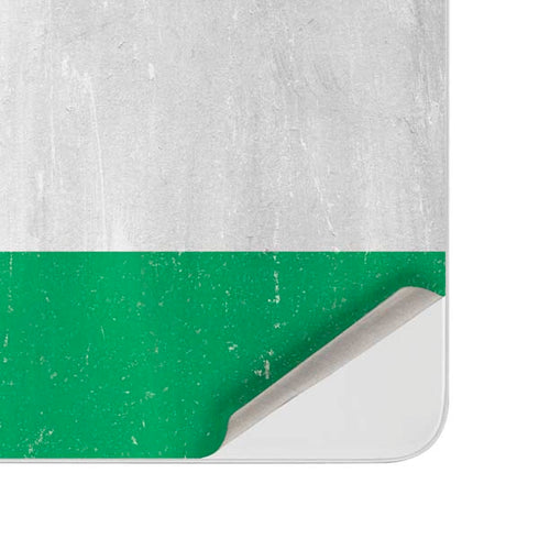 Nigeria Flag Distressed Surface Duo Skin