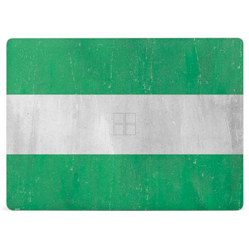 Nigeria Flag Distressed Surface Laptop 2 Skin