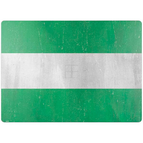 Nigeria Flag Distressed Surface Laptop 4 15in Skin