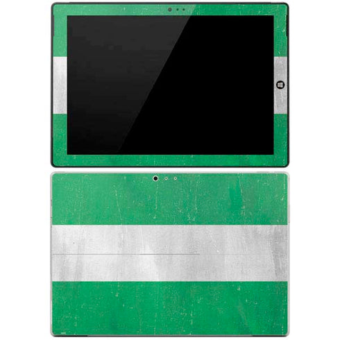 Nigeria Flag Distressed Surface Pro 3 Skin