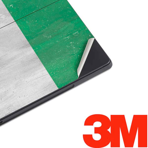 Nigeria Flag Distressed Surface Pro 7 Skin