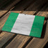 Nigeria Flag Distressed Surface Pro 7 Skin