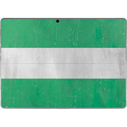 Nigeria Flag Distressed Surface Pro 9 Skin