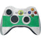 Nigeria Flag Distressed Xbox 360 Wireless Controller Skin