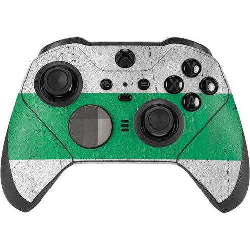 Nigeria Flag Distressed Xbox Elite Wireless Controller Series 2 Skin