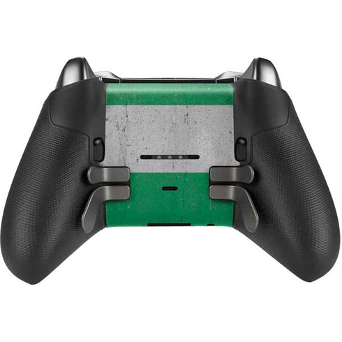 Nigeria Flag Distressed Xbox Elite Wireless Controller Series 2 Skin