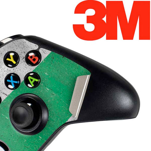 Nigeria Flag Distressed Xbox One Controller Skin