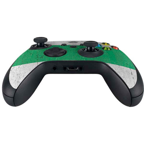 Nigeria Flag Distressed Xbox Series X Controller Skin