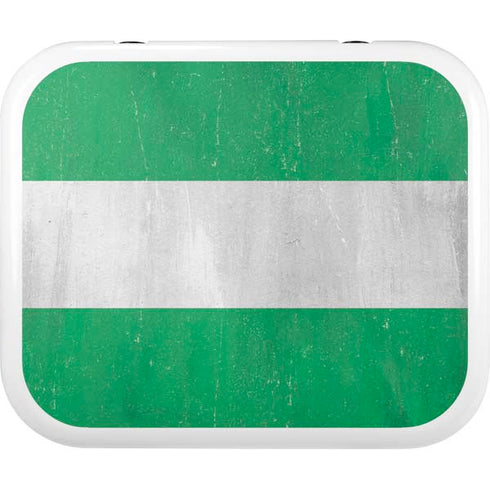 Nigeria Flag Distressed YETI Roadie 24 Hard Cooler Skin