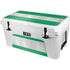 Nigeria Flag Distressed YETI Tundra 65 Hard Cooler Skin