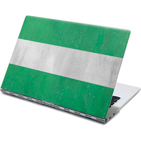 Nigeria Flag Distressed Yoga 910 2-in-1 14in Touch-Screen Skin