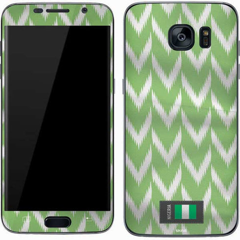 Nigeria Soccer Flag Galaxy S7 Skin