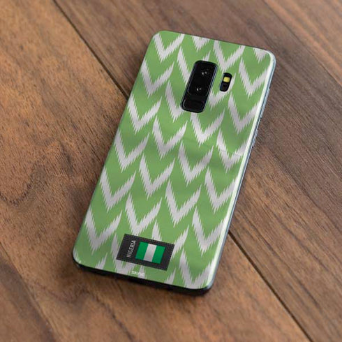 Nigeria Soccer Flag Galaxy S9 Plus Skin