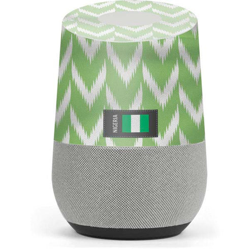 Nigeria Soccer Flag Google Home Skin