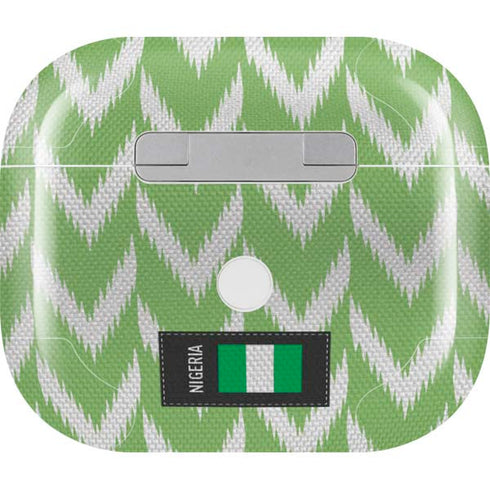 Nigeria Soccer Flag Apple AirPods (3rd Gen 2021) Skin