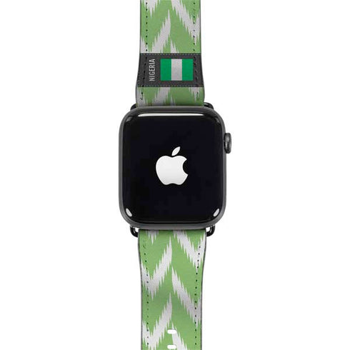 Nigeria Soccer Flag Apple Watch Band 42-44mm