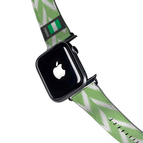 Nigeria Soccer Flag Apple Watch Band 42-44mm