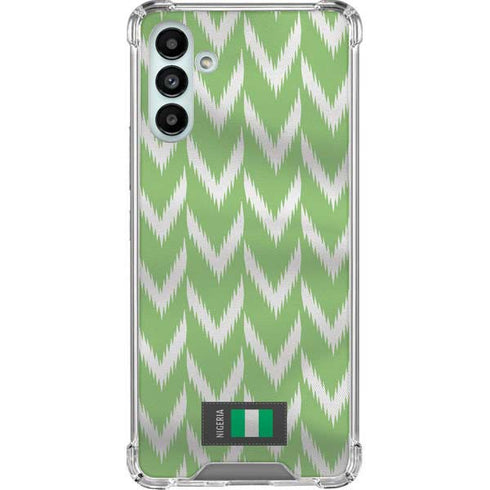 Nigeria Soccer Flag Galaxy A13 5G Clear Case