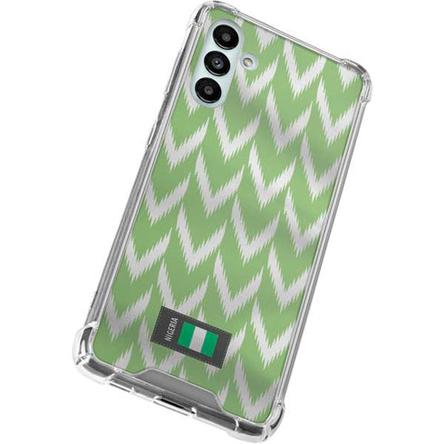 Nigeria Soccer Flag Galaxy A13 5G Clear Case