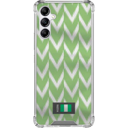 Nigeria Soccer Flag Galaxy A15 5G Clear Case