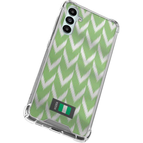 Nigeria Soccer Flag Galaxy A15 5G Clear Case