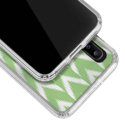 Nigeria Soccer Flag Galaxy A30 Clear Case
