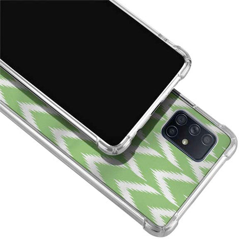Nigeria Soccer Flag Galaxy A71 5G Clear Case