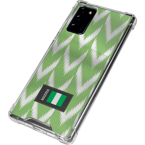 Nigeria Soccer Flag Galaxy Note20 5G Clear Case