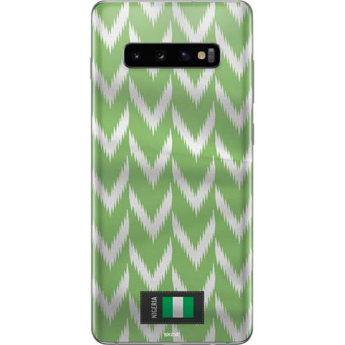 Nigeria Soccer Flag Galaxy S10 Plus Skin