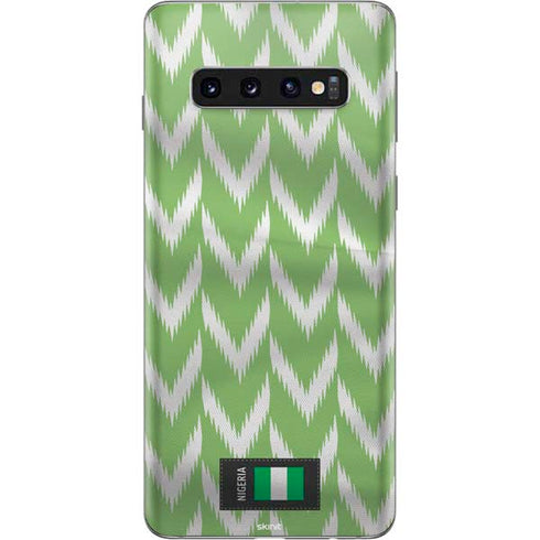 Nigeria Soccer Flag Galaxy S10 Skin