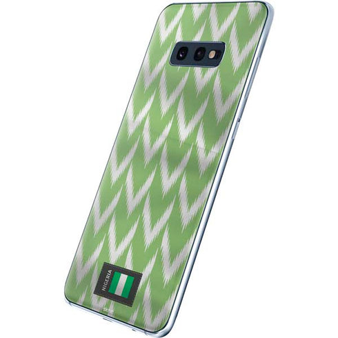 Nigeria Soccer Flag Galaxy S10e Skin
