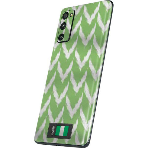 Nigeria Soccer Flag Galaxy S20 Fan Edition Skin