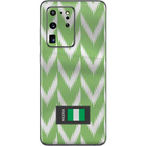 Nigeria Soccer Flag Galaxy S20 Ultra 5G Skin