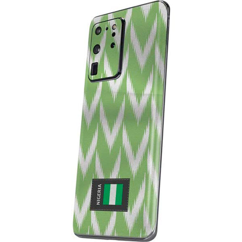 Nigeria Soccer Flag Galaxy S20 Ultra 5G Skin