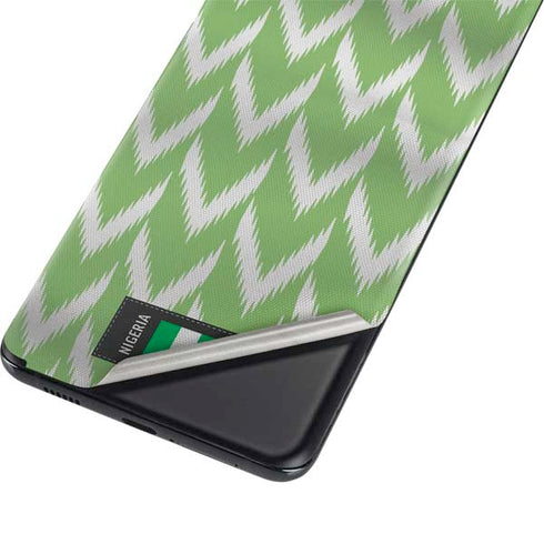 Nigeria Soccer Flag Galaxy S21 5G Skin