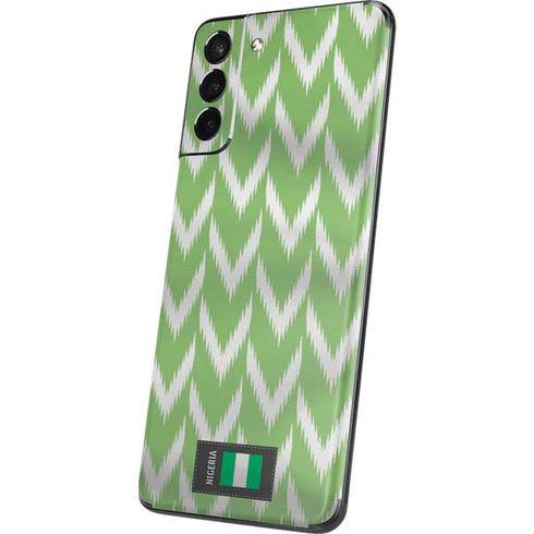 Nigeria Soccer Flag Galaxy S21 Plus 5G Skin